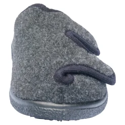 Damen Die moderne Hausfrau Klettpantoffel mit Schurwolle