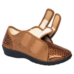 Damen Die moderne Hausfrau Klett-Pantolette 