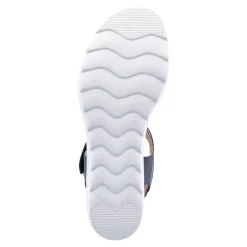 Damen Die moderne Hausfrau Klett-Sandale 