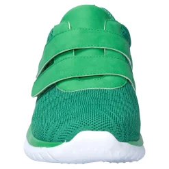 Damen Die moderne Hausfrau Klettschuh „Federleicht“ grün