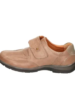 Herren Die moderne Hausfrau Klettschuhe braun