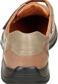 Herren Die moderne Hausfrau Klettschuhe braun