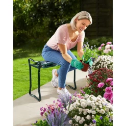 Die moderne Hausfrau Kniestuhl „Flowers“