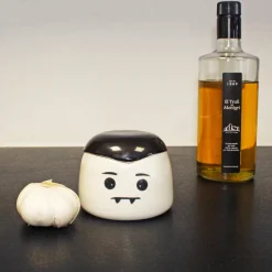 Die moderne Hausfrau Knoblauch-Röster und Aufbewahrungsbehälter 