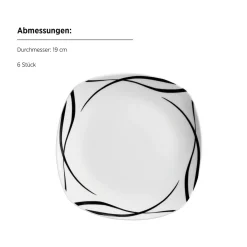 Die moderne Hausfrau Kombiservice, Porzellan DECORA