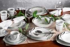 Die moderne Hausfrau Kombiservice, Porzellan DECORA