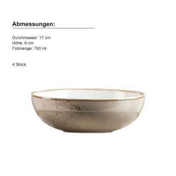 Die moderne Hausfrau Kombiservice, Porzellan Pintar Olivgrau