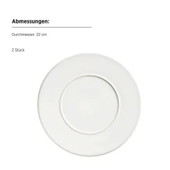 Die moderne Hausfrau Kombiservice, Steinzeug Unico Weiß