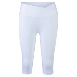 Damen Die moderne Hausfrau Komfort-Capri-Leggings "Leonie" weiß