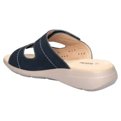 Damen Die moderne Hausfrau Komfort-Pantolette mit Leder „Lisa“