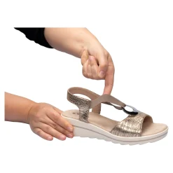 Damen Die moderne Hausfrau Komfort-Sandalette „Daria“