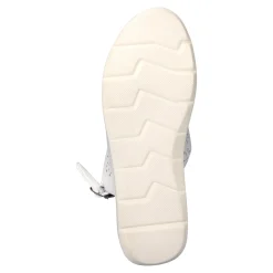 Damen Die moderne Hausfrau ﻿Komfort-Sandalette „Rose“ weiß