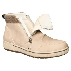 Damen Die moderne Hausfrau ﻿Komfort-Stiefelette „Carmen“ sand