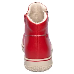 Damen Die moderne Hausfrau ﻿Komfort-Stiefelette „Stina“ rot