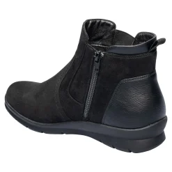 Damen Die moderne Hausfrau Komfort-Stretchstiefelette „Sandra“