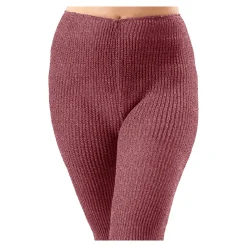 Damen Die moderne Hausfrau Komfort-Wärmehose bordeaux-melange