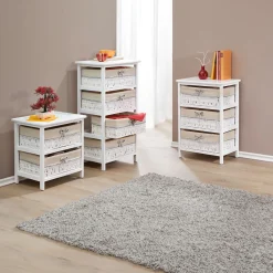 Die moderne Hausfrau Kommode "Landhaus" groß, Höhe 73 cm