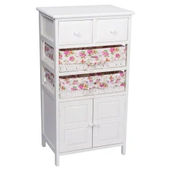Die moderne Hausfrau Kommode „Romantik“ weiß