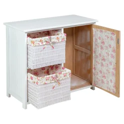 Die moderne Hausfrau Kommode „Rosenpracht“