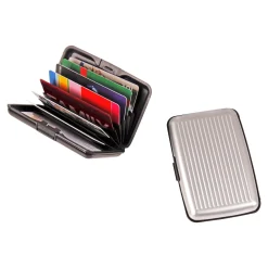 Damen Die moderne Hausfrau Kreditkartenetui aus Aluminium