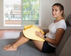 Die moderne Hausfrau Körperkontakt Heizkissen Gelb