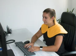 Die moderne Hausfrau Körperkontakt Heizkissen Gelb