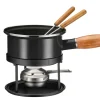 Die moderne Hausfrau Käsefondue Set, Edelstahl 18/0 -