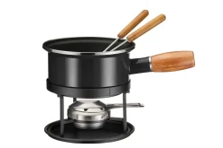 Die moderne Hausfrau Käsefondue Set, Edelstahl 18/0 -