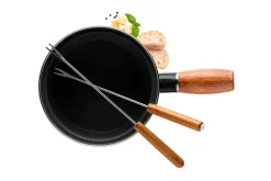Die moderne Hausfrau Käsefondue Set, Steinzeug Pintar