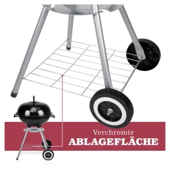 Die moderne Hausfrau Kugelgrill