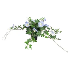 Die moderne Hausfrau Kunstblume "Winde" blau