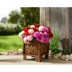 Die moderne Hausfrau Kunstblumen "Nelken" rot