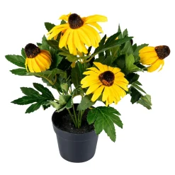 Die moderne Hausfrau Kunstpflanze „Sonnenhut“