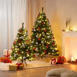 Die moderne Hausfrau Kunst-Tannenbaum mit LEDs 180 cm