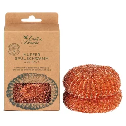 Die moderne Hausfrau Kupfer-Spülschwamm, 2 Stück
