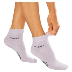 Die moderne Hausfrau Kurzschaftsocken, 2 Paar lila/flieder