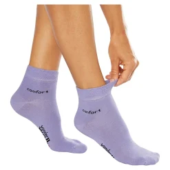 Die moderne Hausfrau Kurzschaftsocken, 2 Paar lila/flieder