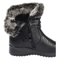 Damen Die moderne Hausfrau Kurzstiefelette "Hilde" schwarz