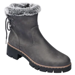 Damen Die moderne Hausfrau Kuschel-Boot „Beate“ grau