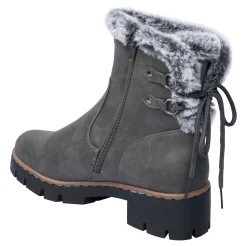 Damen Die moderne Hausfrau Kuschel-Boot „Beate“ grau