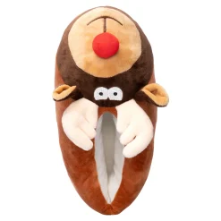 Damen Die moderne Hausfrau Kuschelhausschuh „Rentier“