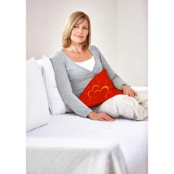 Die moderne Hausfrau Kuschelheizkissen "Herz"