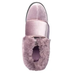 Damen Die moderne Hausfrau Kuschel-Kletthausschuh 