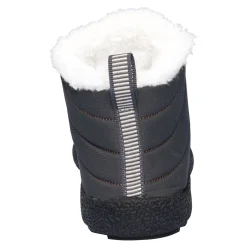 Damen Die moderne Hausfrau Kuschel-Kurzstiefelette „Flexi“ anthrazit