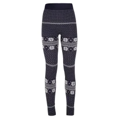 Damen Die moderne Hausfrau Kuschel-Leggings "Elise" marine