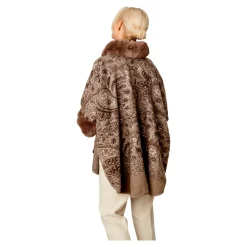 Damen Die moderne Hausfrau ﻿Kuschel-Poncho „Katharina“