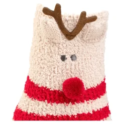 Die moderne Hausfrau Kuschelsocken „Rentier“