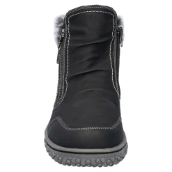 Damen Die moderne Hausfrau Kuschel-Stiefelette „Carmen“ schwarz