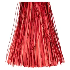 Die moderne Hausfrau Lametta rot