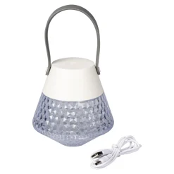 Die moderne Hausfrau LED-Akku-Outdoor-Tischlampe